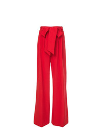 Красные широкие брюки от Milly