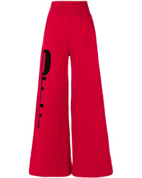 Красные широкие брюки от Off-White