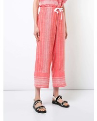 Красные широкие брюки от Lemlem