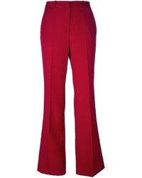 Красные широкие брюки от Roberto Cavalli