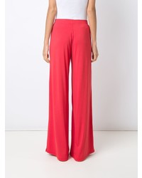 Красные широкие брюки от Lygia & Nanny