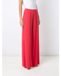 Красные широкие брюки от Lygia & Nanny