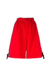 Женские красные шорты-бермуды от Thierry Mugler Vintage