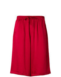 Женские красные шорты-бермуды от Y-3