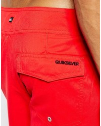 Красные шорты для плавания от Quiksilver