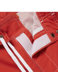 Красные шорты для плавания от Sundek