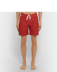 Красные шорты для плавания от Sundek