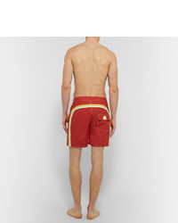 Красные шорты для плавания от Sundek