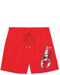 Красные шорты для плавания от Vilebrequin