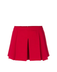 Женские красные шорты со складками от RED Valentino