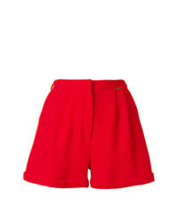 Женские красные шорты со складками от Styland
