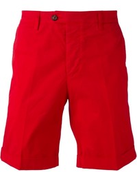Мужские красные шорты от AMI Alexandre Mattiussi