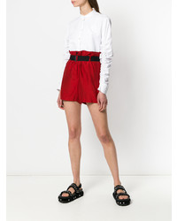 Женские красные шорты от Ann Demeulemeester