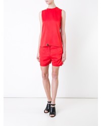 Женские красные шорты от Mugler
