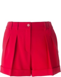 Женские красные шорты от Moschino