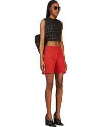 Женские красные шорты от Neil Barrett