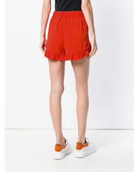 Женские красные шорты от Ganni