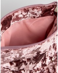 Красный бархатный клатч от Missguided