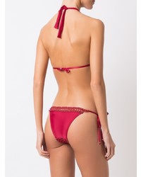 Красный бикини-топ крючком от Amir Slama