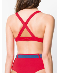 Красный бикини-топ от Solid & Striped