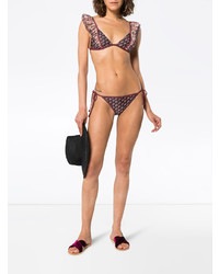 Красный бикини-топ от Zimmermann