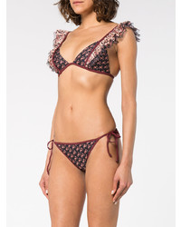 Красный бикини-топ от Zimmermann