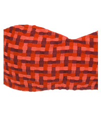 Красный бикини-топ от Amir Slama