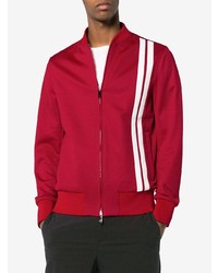 Мужской красный бомбер от Valentino