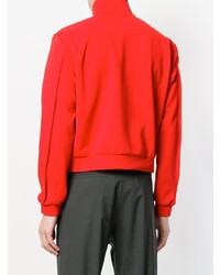 Мужской красный бомбер от Oamc