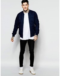 Мужской красный бомбер от Original Penguin