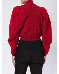 Женский красный бомбер от Haider Ackermann