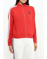 Женский красный бомбер от Jennyfer