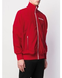 Мужской красный бомбер от Palm Angels