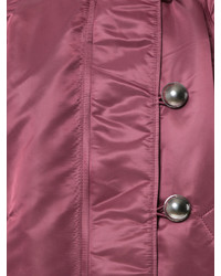 Женский красный бомбер от Sacai