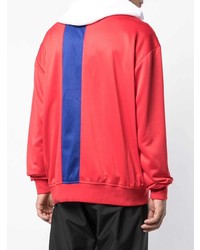 Мужской красный бомбер от Palace