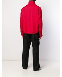 Мужской красный бомбер от Lanvin