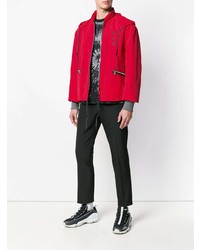 Мужской красный бомбер от Lanvin