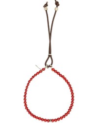 Красный браслет от Catherine Michiels