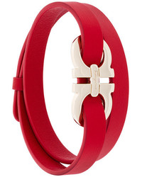 Красный браслет от Salvatore Ferragamo