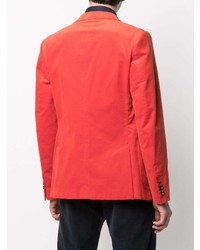 Мужской красный вельветовый пиджак от Z Zegna