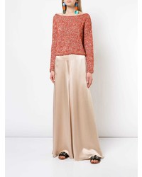 Женский красный вязаный свитер от Voz