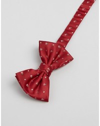 Мужской красный галстук-бабочка от Asos