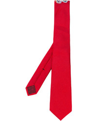 Мужской красный галстук от Gucci