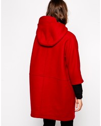 Женский красный дафлкот от Sisley