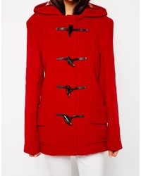 Женский красный дафлкот от Gloverall