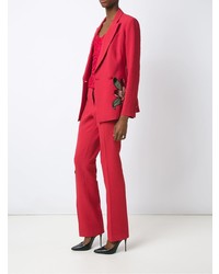 Женский красный двубортный пиджак от Martha Medeiros