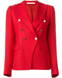 Женский красный двубортный пиджак от Tagliatore