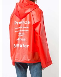 Женский красный дождевик от Proenza Schouler