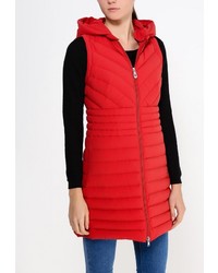 Женский красный жилет от Peuterey