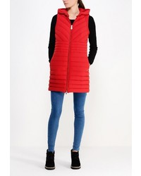 Женский красный жилет от Peuterey